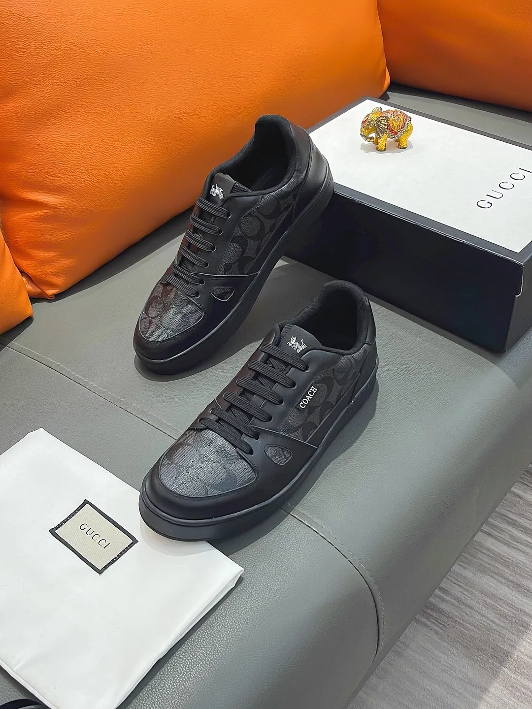 Men's shoes GUCCI "Gucci" P420 Regular size: 38-44 (casual shoes) Product materials: Selected cowhide upper, soft sheepskin lining; original outsole.
